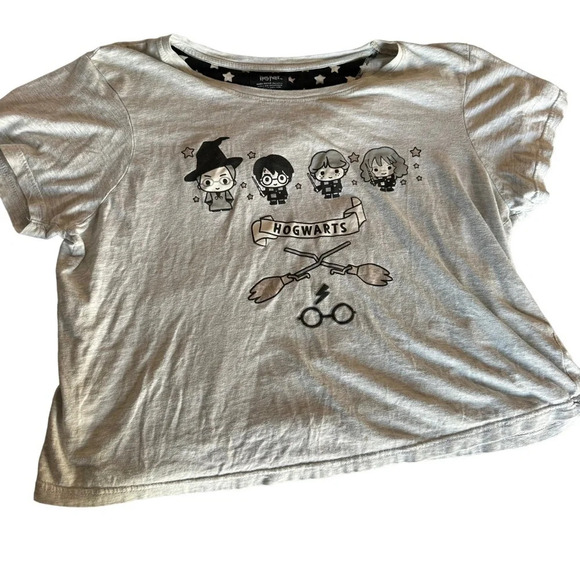 Harry Potter girls size 10/12 grey t-shirt - Picture 1 of 3